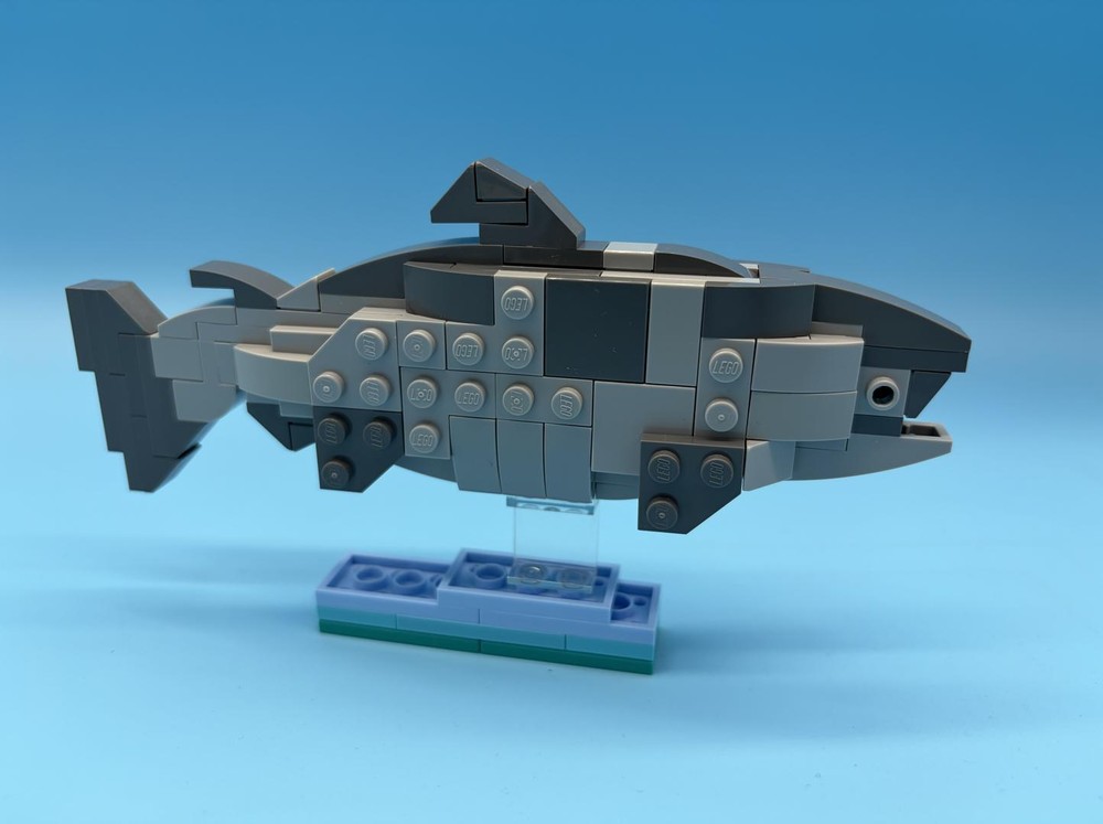 LEGO MOC-266097 Trout Fish Model by legoartist808 | Rebrickable - Build ...