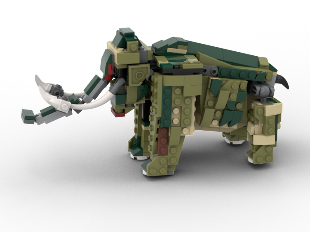 LEGO MOC-266355 31151 Woolly Mammoth by forfarfeld | Rebrickable ...