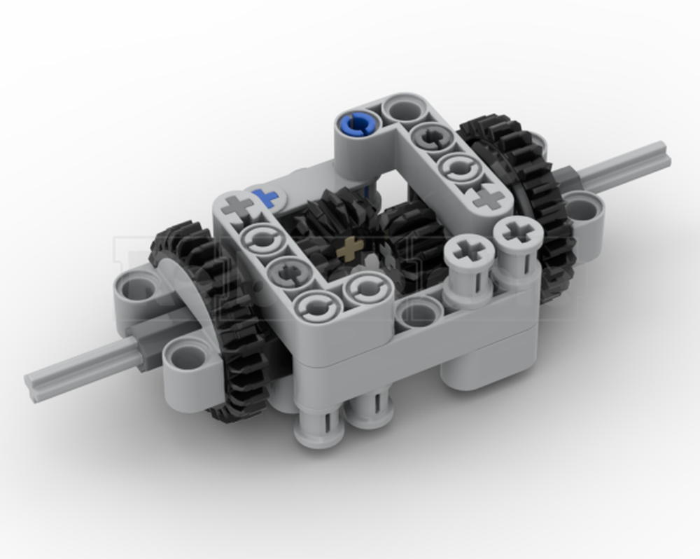 LEGO MOC-266362 DIY Differential by Totte77 | Rebrickable - Build with LEGO