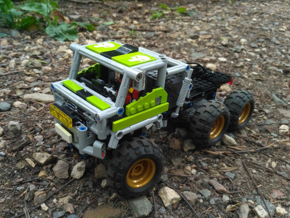 LEGO MOC Mule 6x6 Trial truck by xfeelgoodx | Rebrickable - Build with LEGO