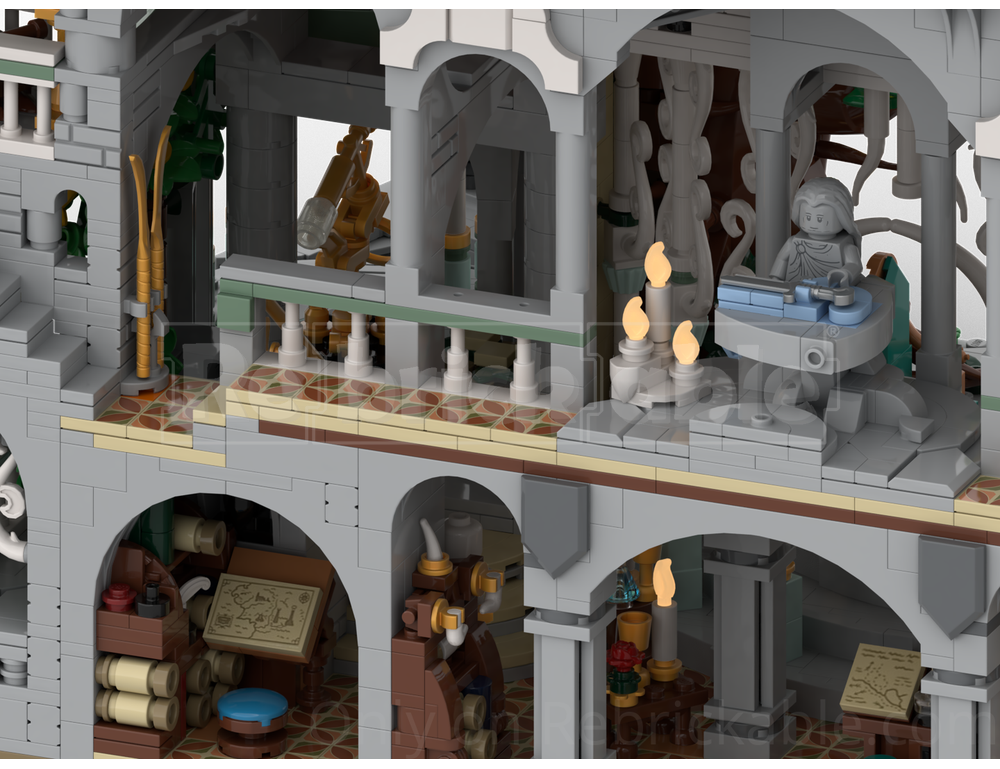 LEGO MOC-266484 Rivendell - Segment 2, Expansion Part 1/4: Upgrade-Kit ...