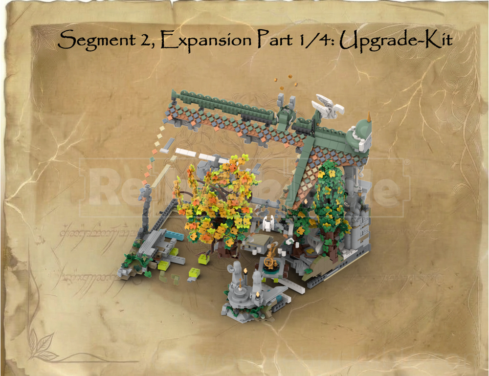 LEGO MOC-266484 Rivendell - Segment 2, Expansion Part 1/4: Upgrade-Kit ...