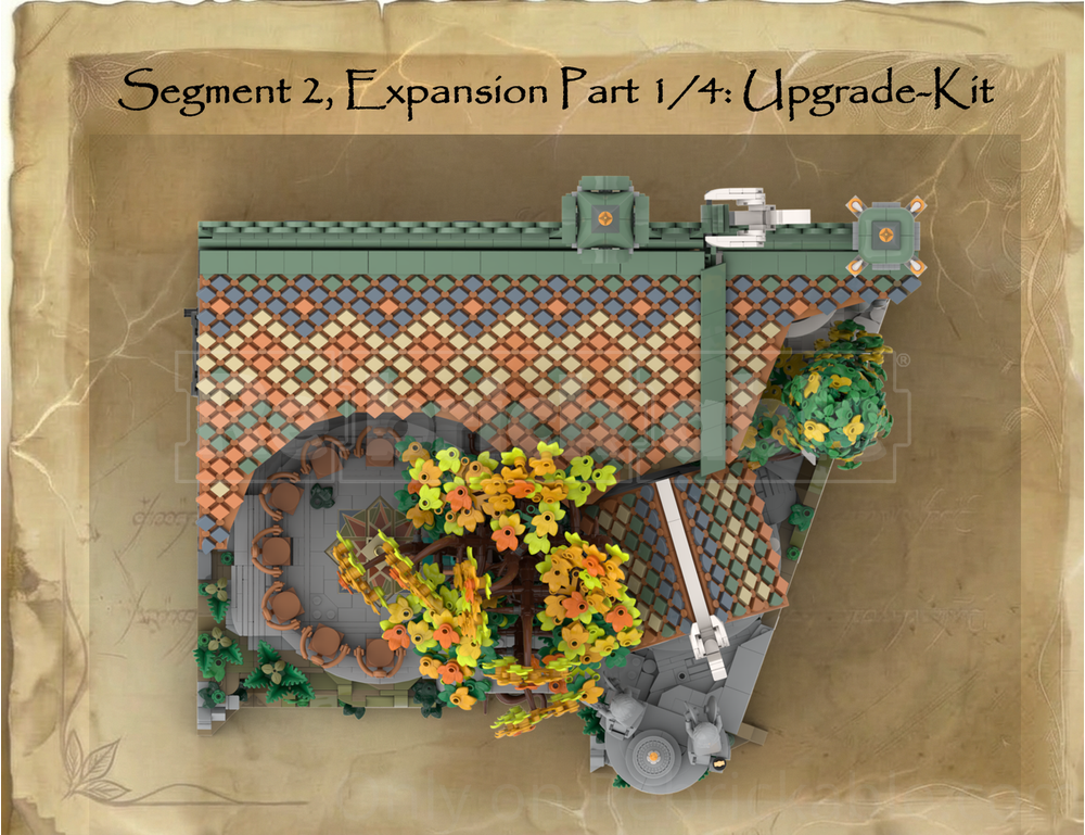 LEGO MOC-266484 Rivendell - Segment 2, Expansion Part 1/4: Upgrade-Kit ...
