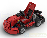 LEGO MOC-266600 Go-Kart (42212 Alternate) by kszyh | Rebrickable