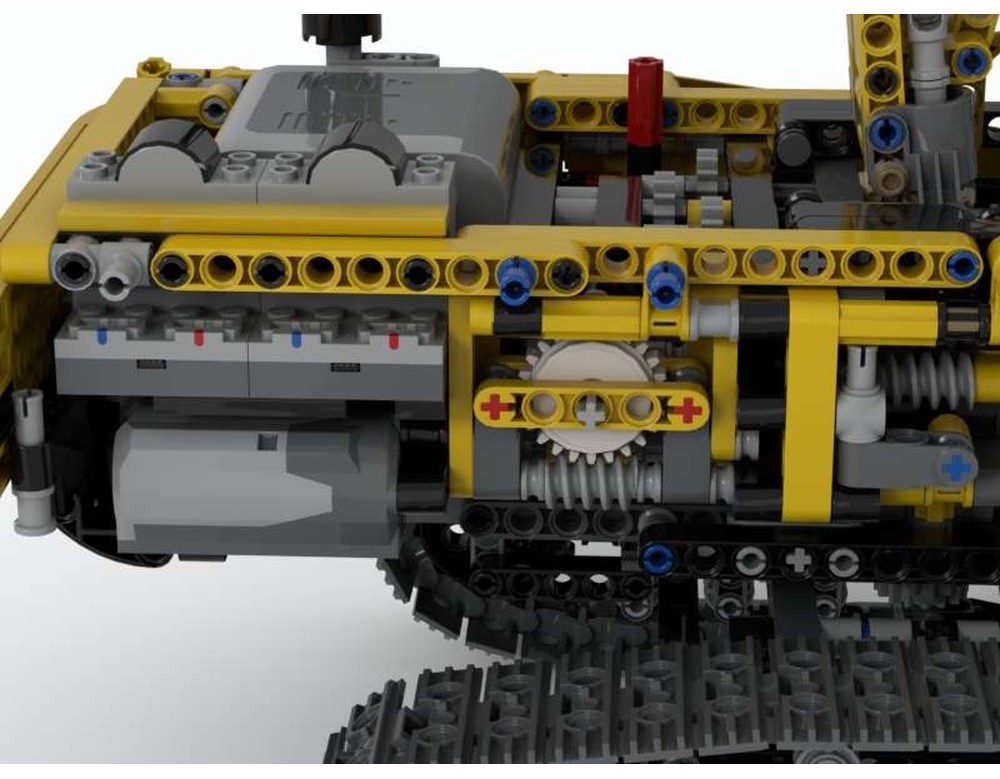 LEGO MOC-266670 Lego 8043 Motorized Excavator MOD – Clamshell Bucket ...