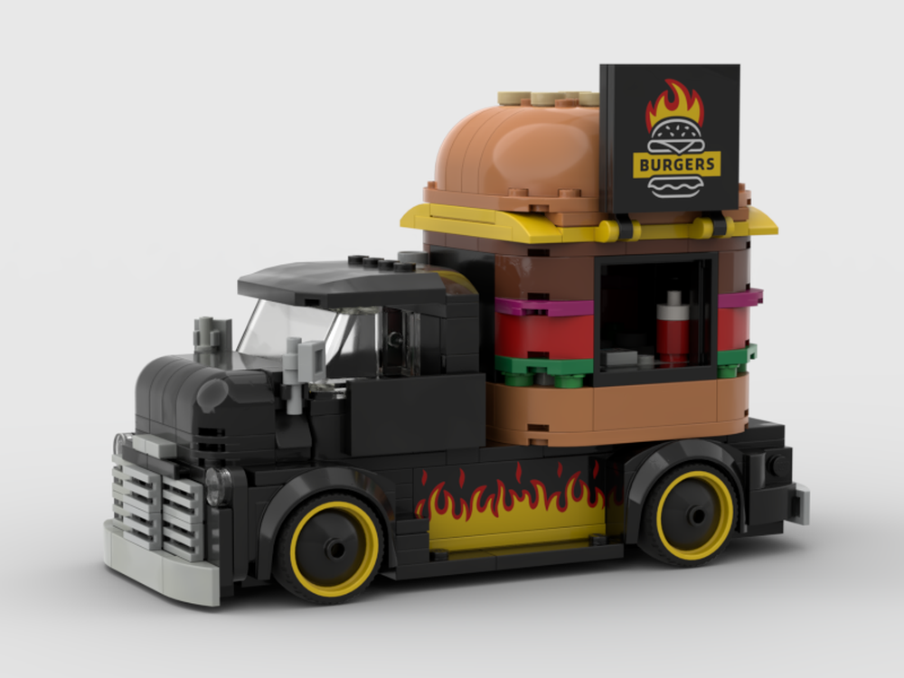 LEGO MOC-266781 1950s Chevy CoE Truck Modded (8 stud wide) by Twaz ...