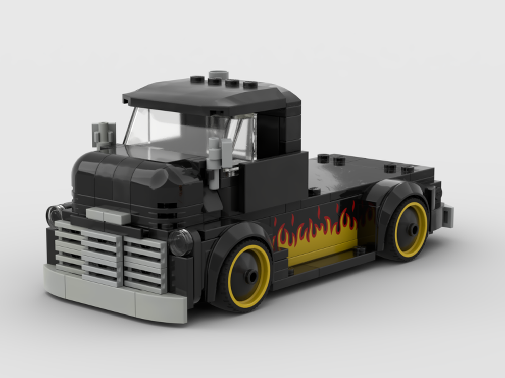 LEGO MOC-266781 1950s Chevy CoE Truck Modded (8 stud wide) by Twaz ...