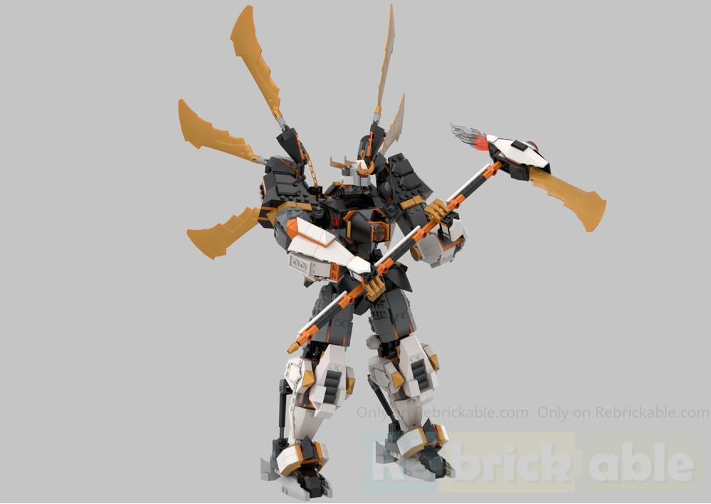 LEGO MOC-266871 Cole's Titan Dragon Mech Upgrade - Ninjago by ...