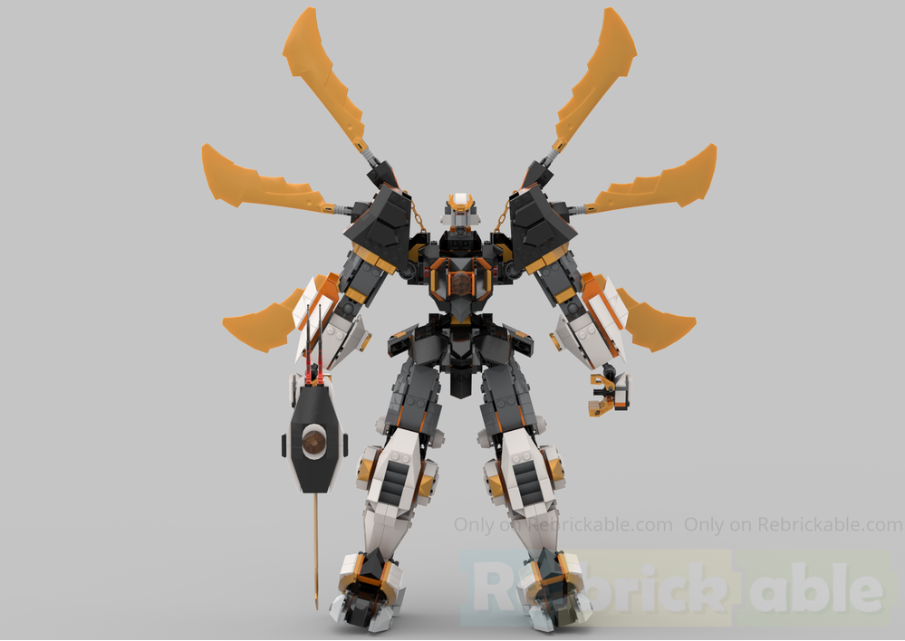 LEGO MOC-266871 Cole's Titan Dragon Mech Upgrade - Ninjago by ...
