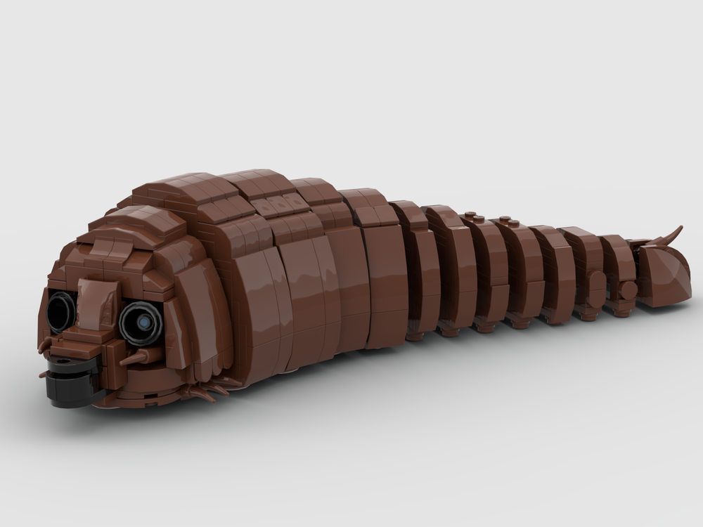 LEGO MOC-266979 Mothra Larva by chaingrower | Rebrickable - Build with LEGO