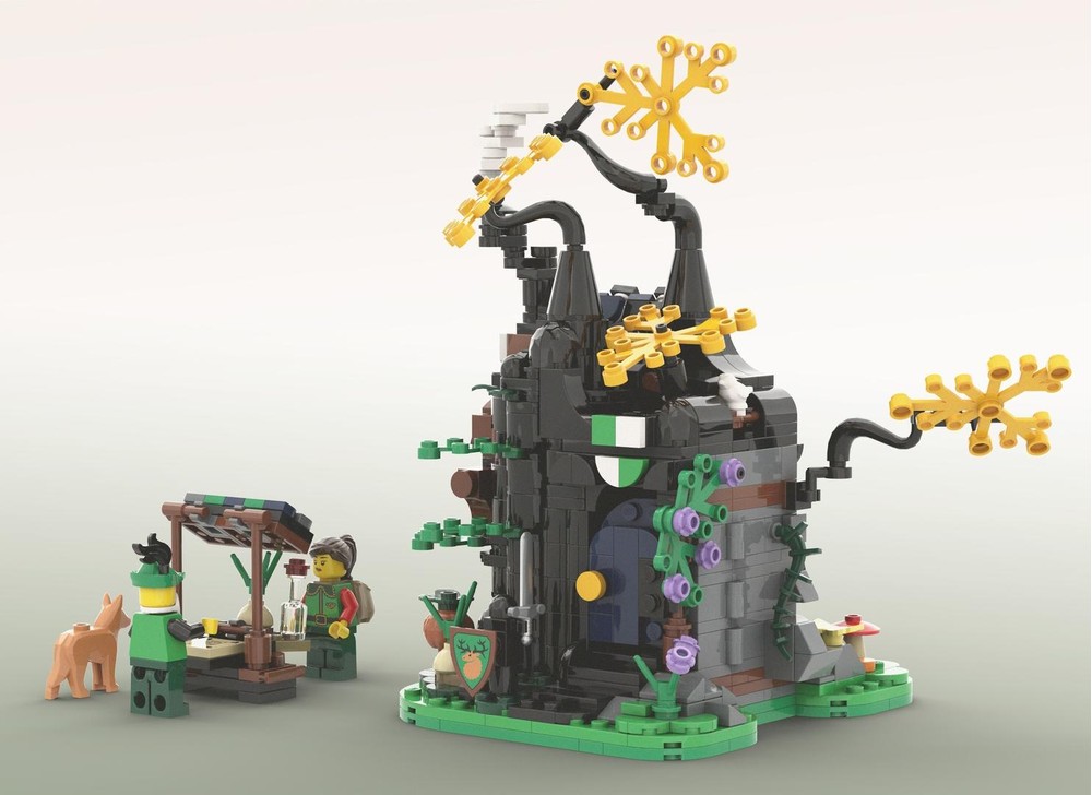 LEGO MOC-266995 The Tiny Workshop Of The Forest Apothicary by Rapha2L ...