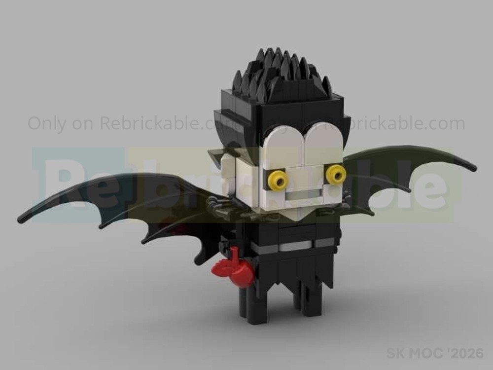 LEGO MOC-267061 BrickheadZ Ryuk (Death Note) by skmoc | Rebrickable ...