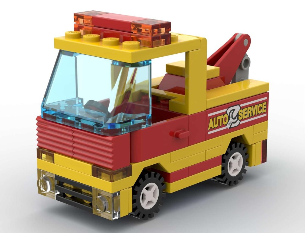 LEGO MOC-267141 Classic Mini Wrecker Rescue Rig by TheBastian ...