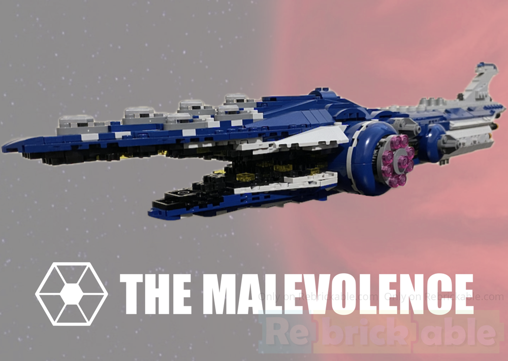 LEGO MOC-267186 Midi-Scale CIS Subjugator (Malevolence) by