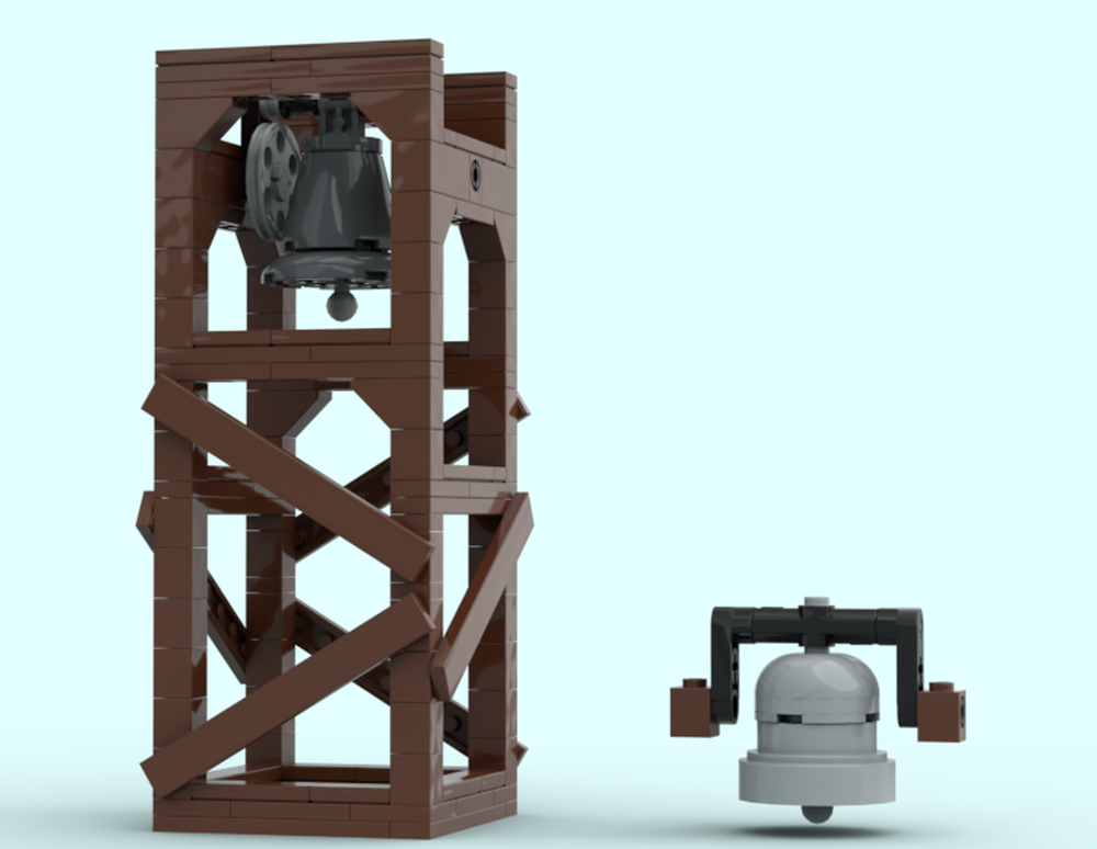 LEGO MOC-267291 Church Bells by Castle_Builder | Rebrickable - Build ...