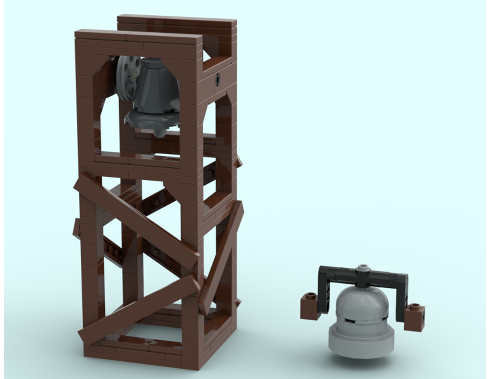 LEGO MOC-267291 Church Bells by Castle_Builder | Rebrickable - Build ...
