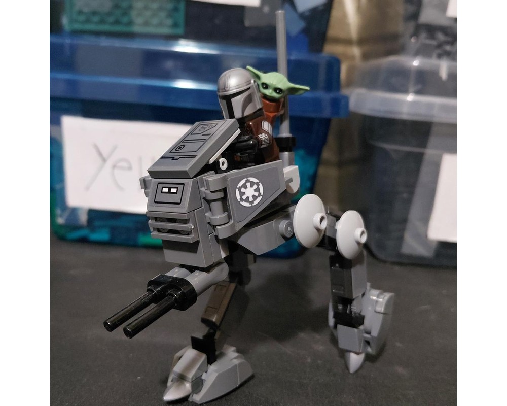 LEGO MOC-267307 Minifigure Scale AT-RT and Better Turret (75444 ...