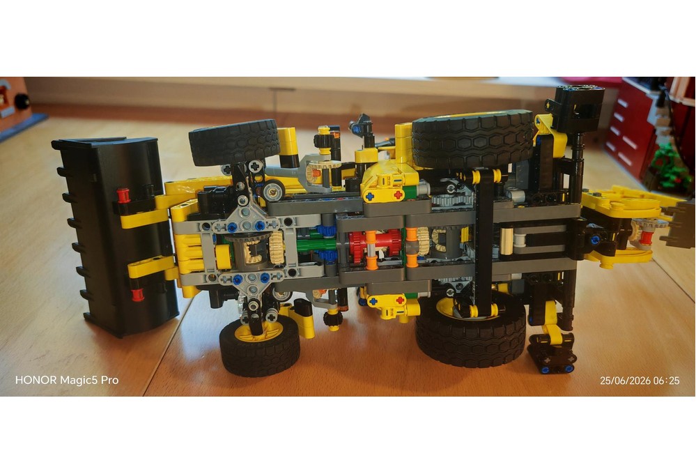 LEGO MOC-267331 Mechatech Backhoe Loader by Auroralampinen ...