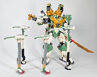 Lloyd's Titan Mech EX (71860 Alternate Build)
