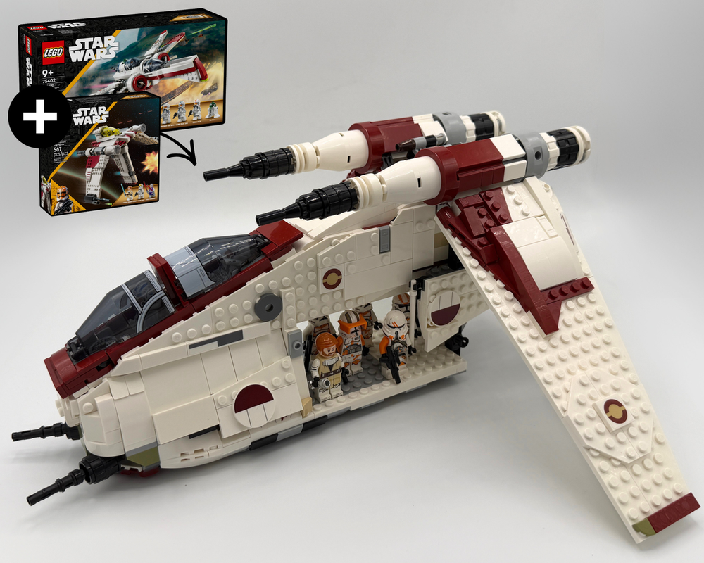 LEGO MOC-267704 Republic Gunship (75432 + 75402 Alternate Model