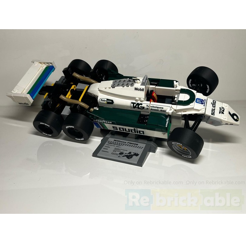 LEGO MOC-267711 1982 Williams Ford Cosworth FW08B by Djoul-Bnc ...