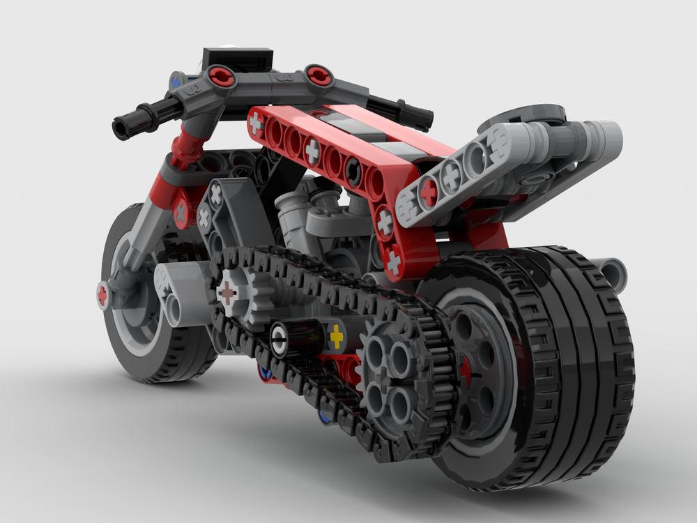 lego-moc-267863-42132-zero-chopper-style-with-working-v-twin-rear