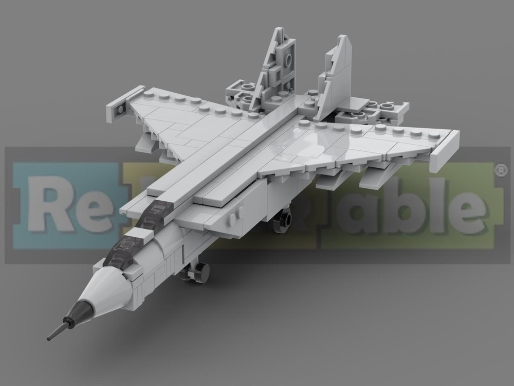 LEGO MOC-268168 Mikoyan MiG-25 PU/RU 