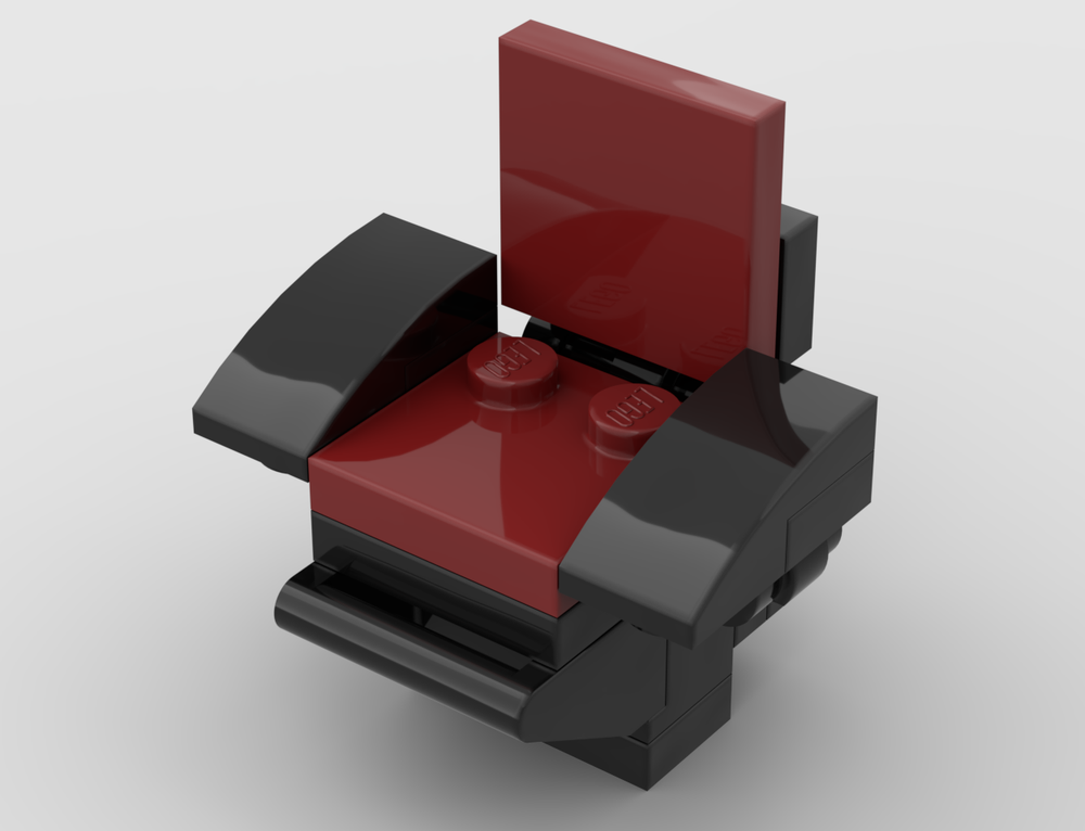 LEGO MOC-268498 Arm Chair by blender-casanova | Rebrickable - Build ...