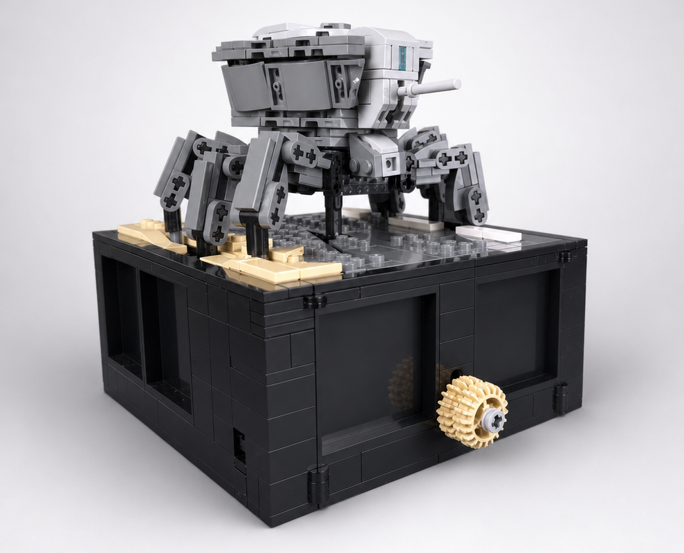 LEGO MOC-268553 Bastion Kinetic sculpture by Xeno Brick Creations ...