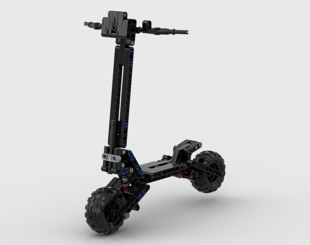 LEGO MOC-268616 Full susp E-scooter by 88brickss | Rebrickable