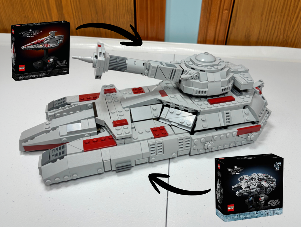 LEGO MOC-268749 Stun Tank Alternate Build Using Sets 75375 and 75404 by ...