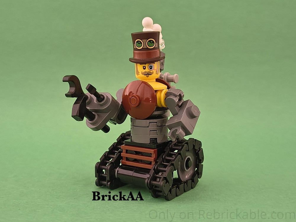 LEGO MOC-268825 Advanced Steampunk Inventor by BrickAA | Rebrickable ...
