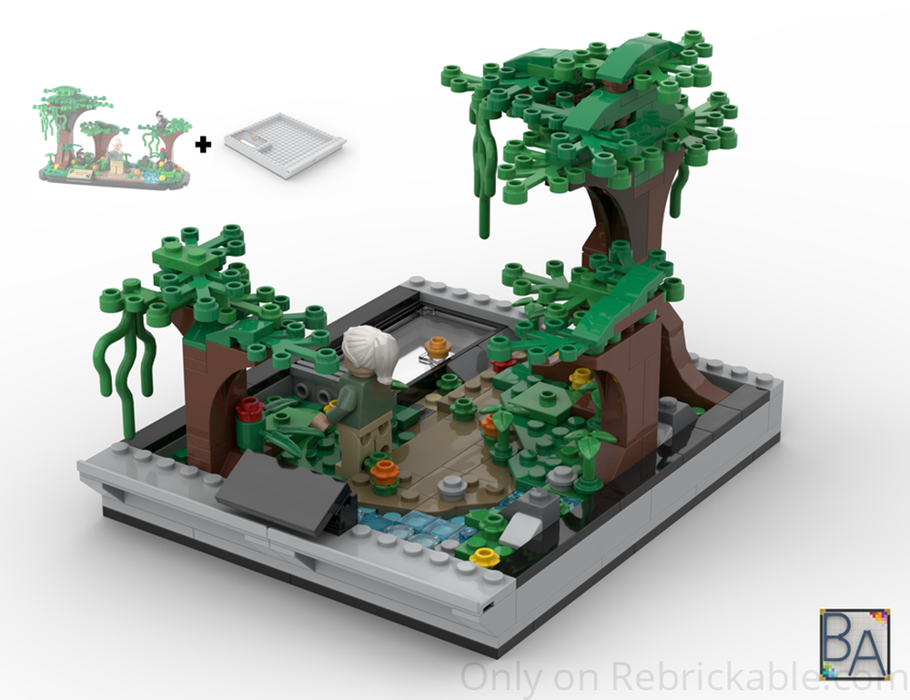LEGO MOC-268855 GWP Complex - Jane Goodall Rooftop Garden by Brick ...