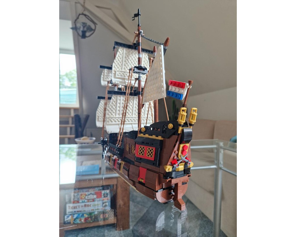 LEGO MOC-268885 Iconic Galleon by Jappelsap98 | Rebrickable - Build ...