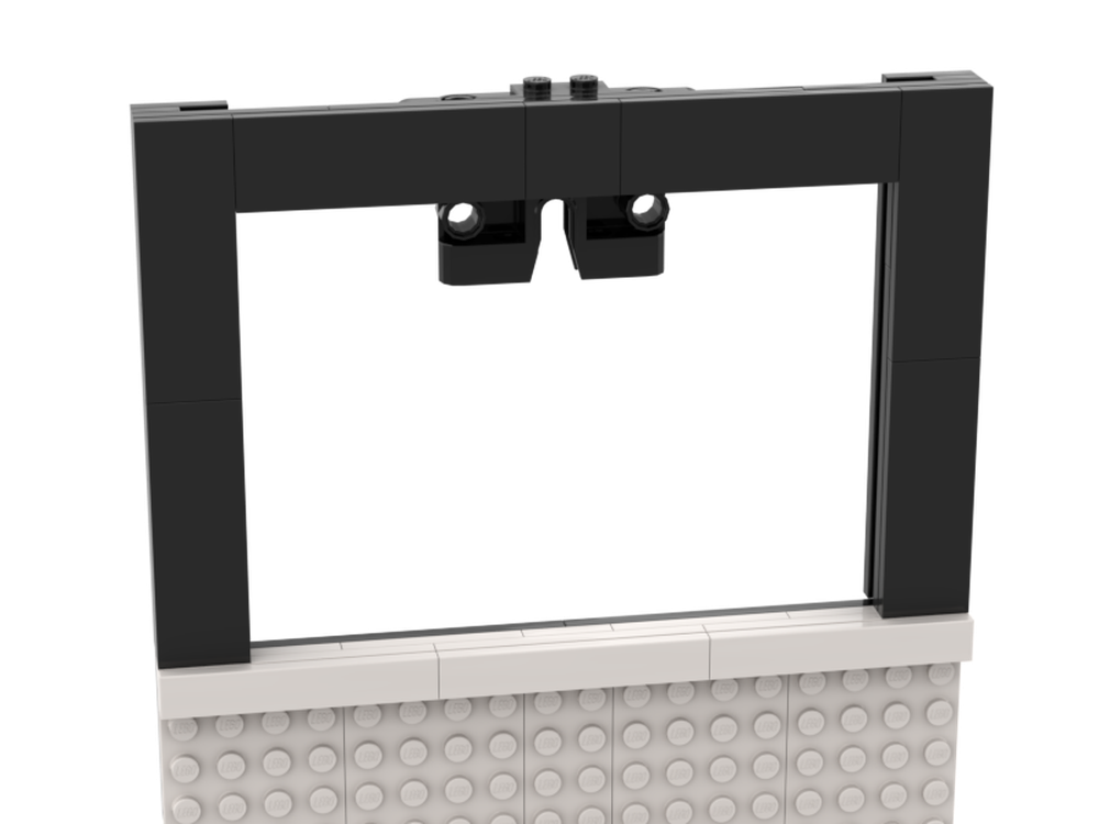 LEGO MOC-269003 Postcard photo frame attachment (standing & hanging) by ...