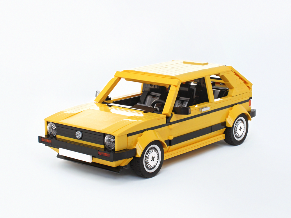 LEGO MOC VW Golf Mk1 by buildme Rebrickable Build with