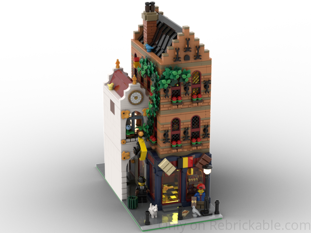 LEGO MOC-269065 Belgian Chocolate Shop by Brick Kaiser