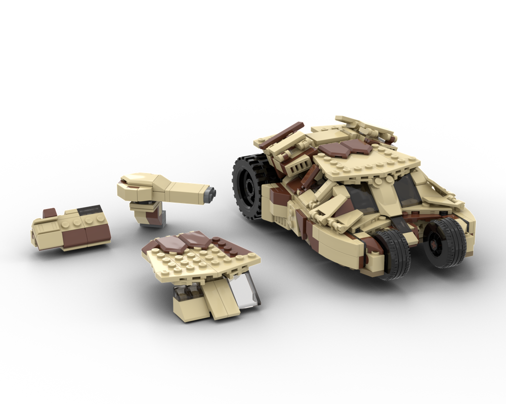 LEGO MOC-269072 The Dark Knight Rises Desert Camo Tumbler by UTLF ...