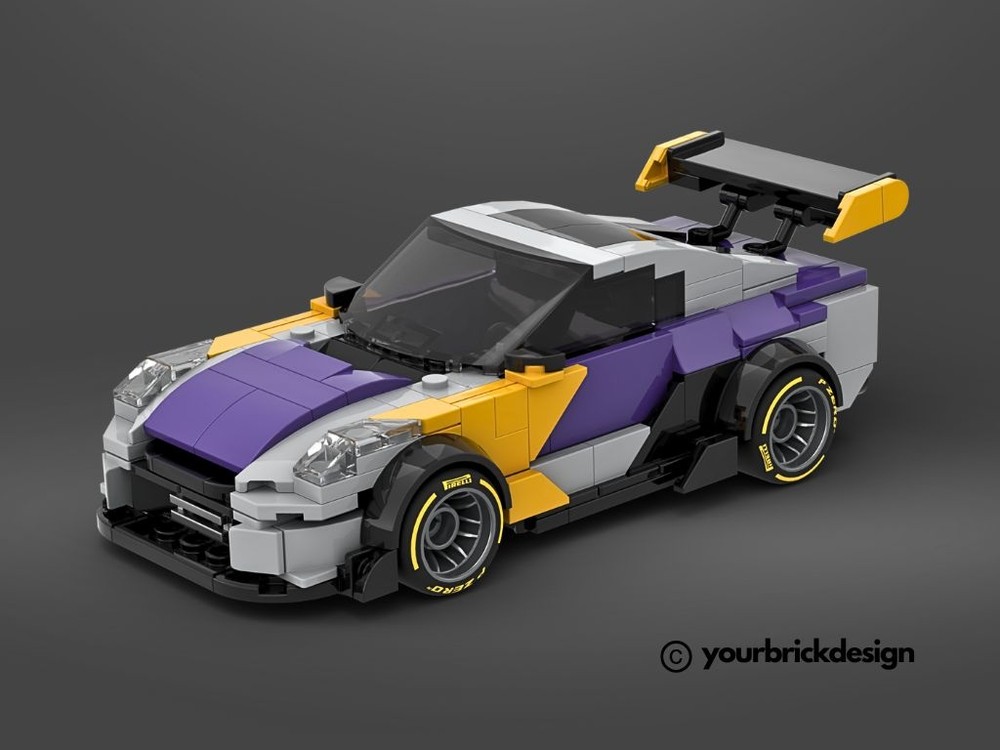 LEGO MOC-269199 Nissan GT-R R35 by yourbrickdesign | Rebrickable ...