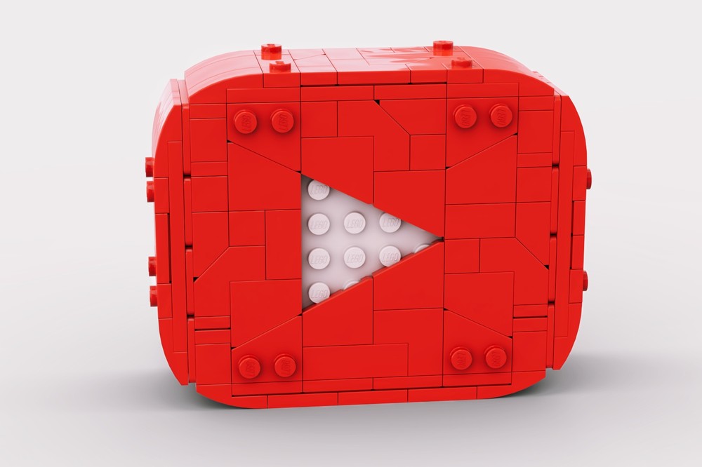 LEGO MOC-269402 YouTube Play Button by SparrowLegs | Rebrickable ...