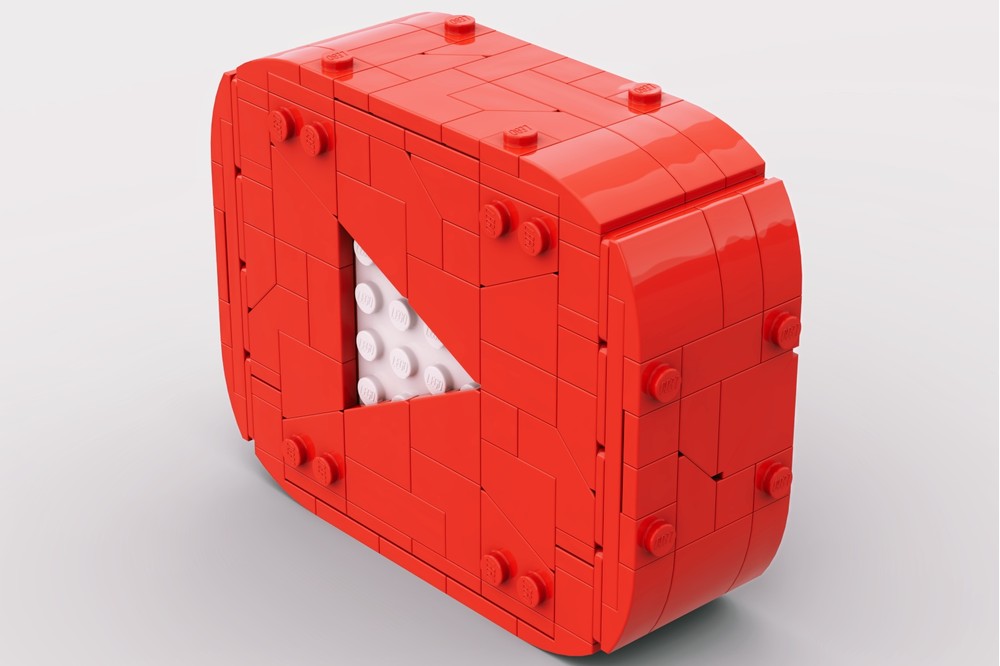 LEGO MOC-269402 YouTube Play Button by SparrowLegs | Rebrickable ...