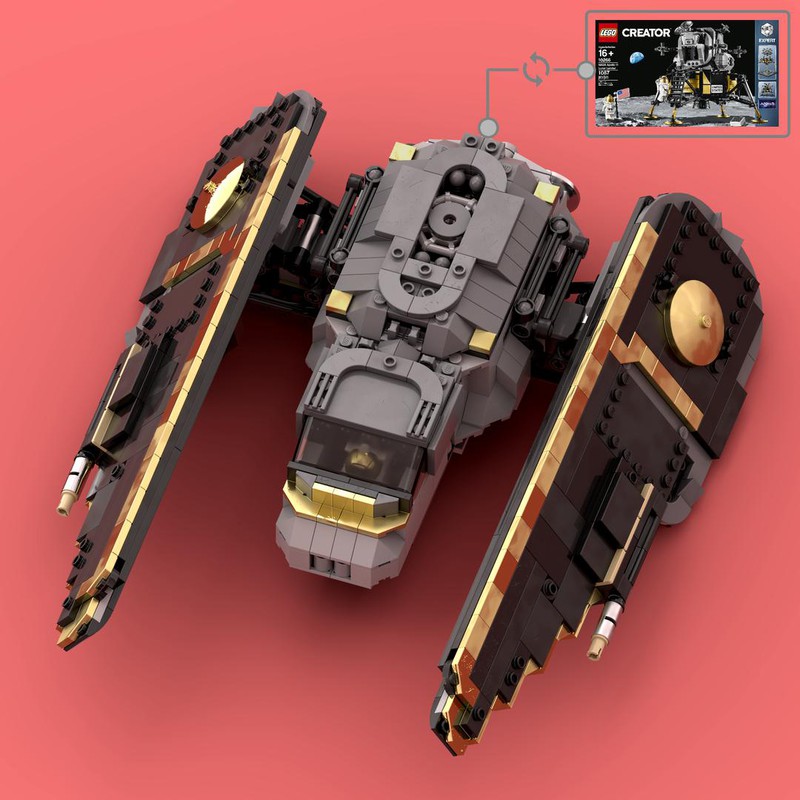 Universel Jeg er stolt Procent LEGO MOC 10266 - Eagle TIE Lander by tpetya | Rebrickable - Build with LEGO
