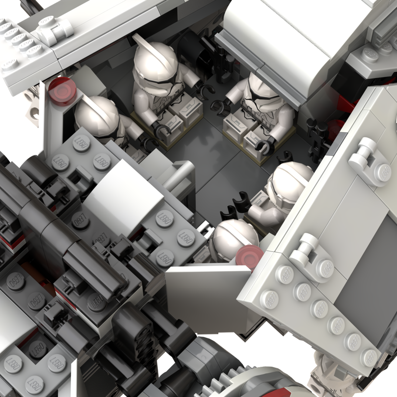 ギラーモ フォルチーノ Terre Battue 箱無し LEGO MOC-269582 SW Clone Wars Republic All Terrain Tactical