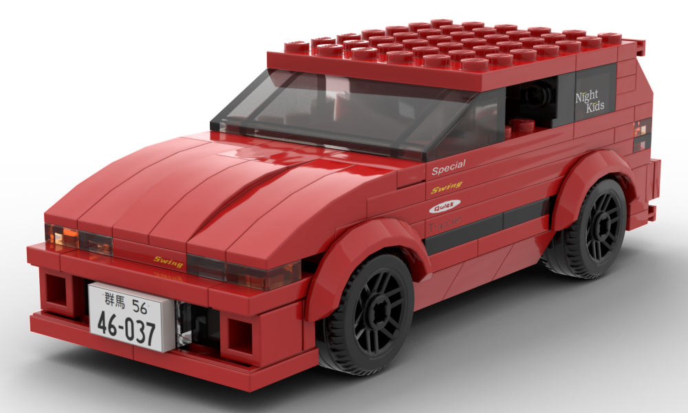 LEGO MOC Initial D Shingo Shoji Honda Civic EG6 by Haruna 