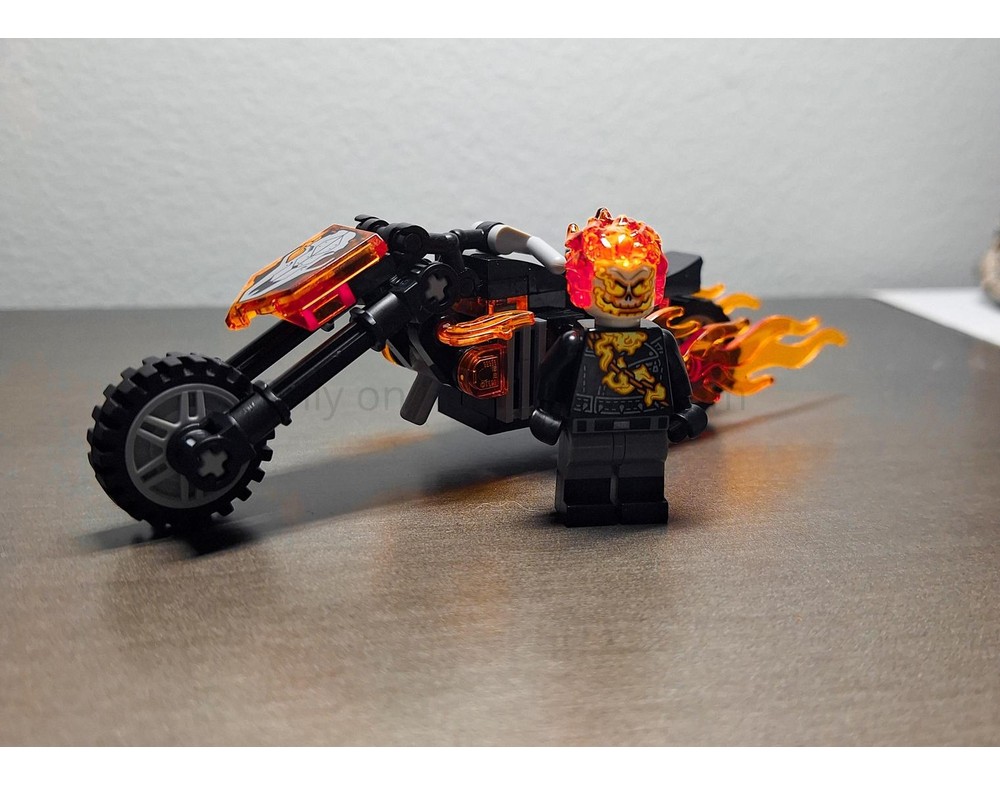 LEGO MOC-270139 Ghost Rider's Hell Cycle by legoswoda | Rebrickable ...
