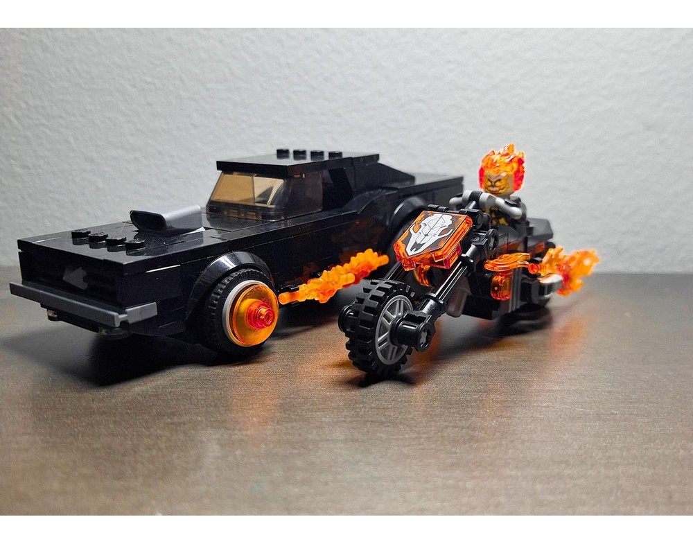 LEGO MOC-270139 Ghost Rider's Hell Cycle by legoswoda | Rebrickable ...