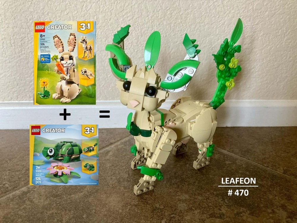 LEGO MOC-270183 Leafeon Alt Build! by CreationCaravan (Brad Barber ...