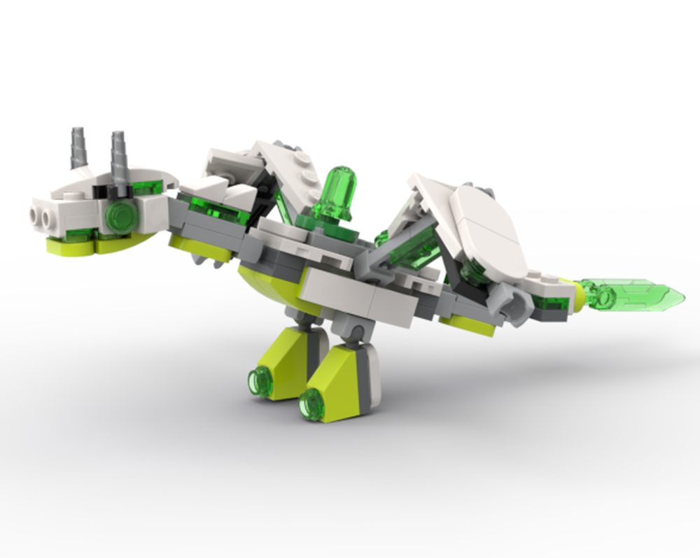 LEGO MOC-270859 Z Blob Ninjago Dragon by Moxflip | Rebrickable - Build ...