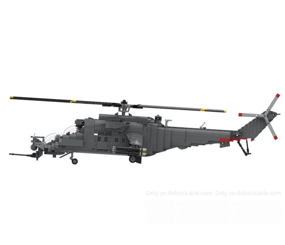 LEGO MOC-271606 Mi-24 Superhind Mk. IV by Grant Williams