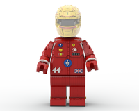 Lewis Hamilton Megafigure (fits the official Lego helmet)